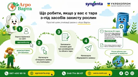 Агро Варта: як працює система безкоштовного збору тари з-під пестицидів?
