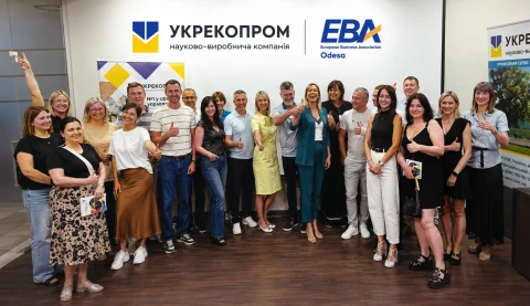 УКРЕКОПРОМ та EBA Odesa провели зустріч щодо управління відходами для бізнесу